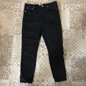 AGOLDE black denim jeans